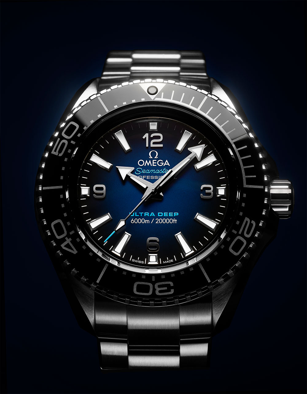 De Omega Seamaster Planet Ocean Ultra Deep is het ultieme duikhorloge