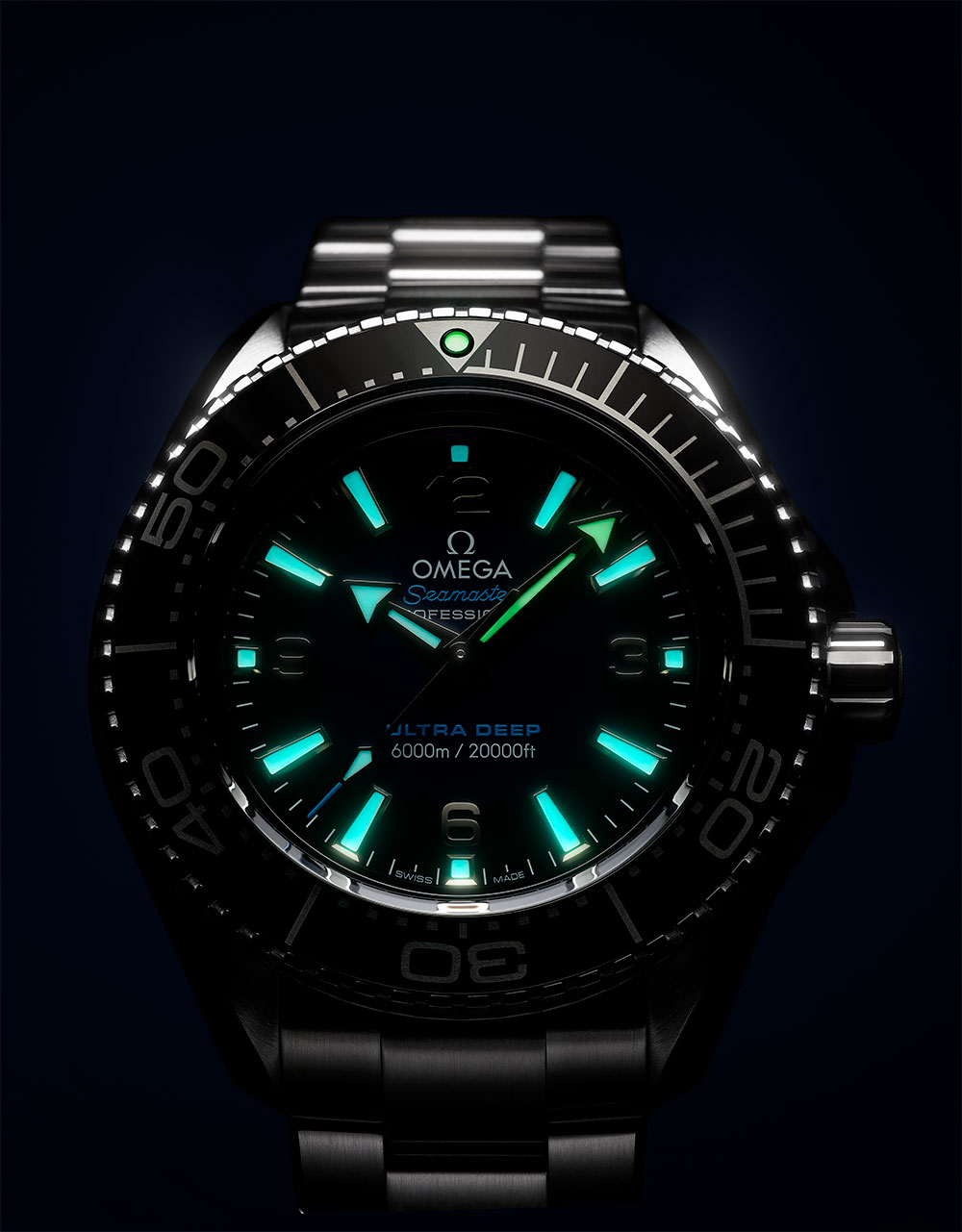 De Omega Seamaster Planet Ocean Ultra Deep is het ultieme duikhorloge