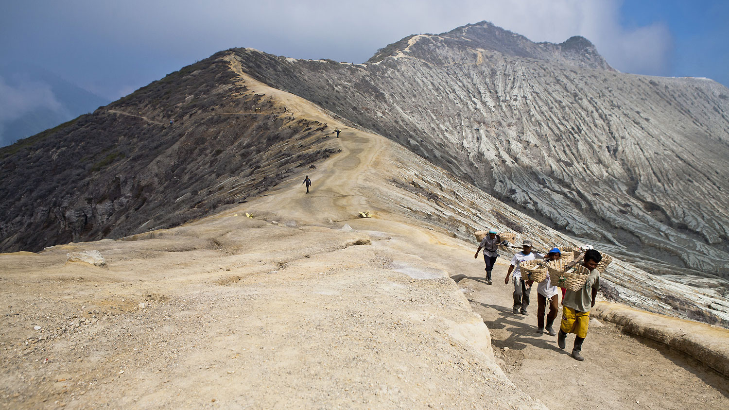 The Kawah Ijen is breathtaking