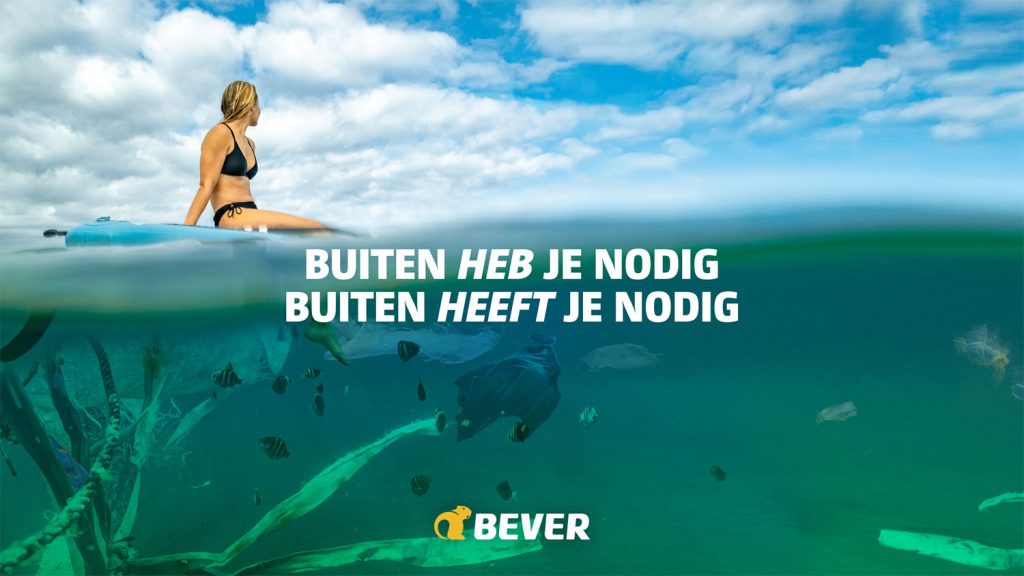 De nieuwe Bever campagne 'Buiten heeft ons nodig'