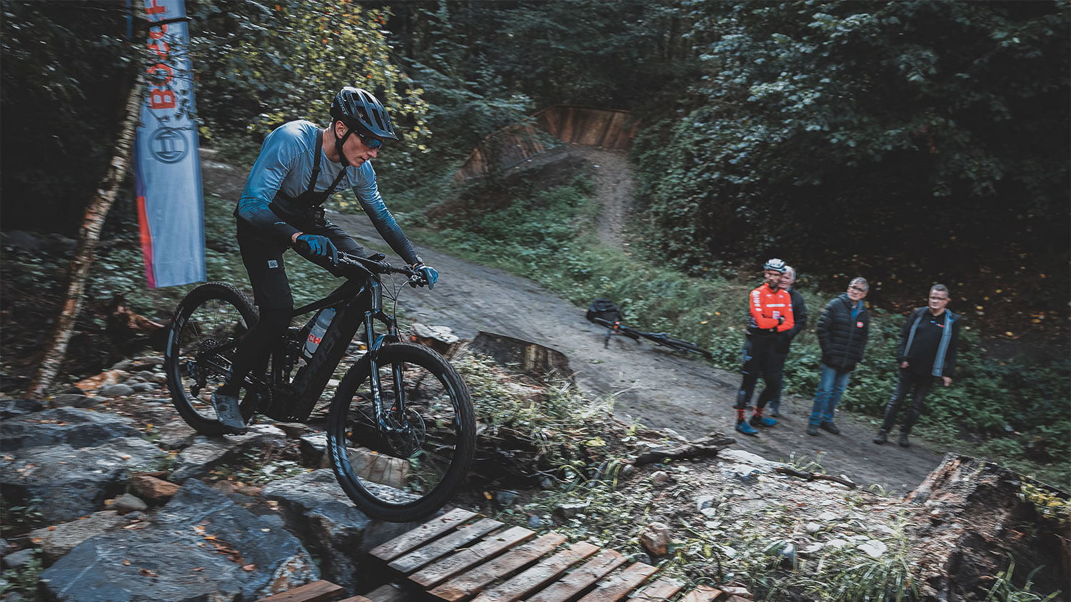 Eerste inzet Trailfund NTFU en Bosch eBike Systems MTB-routes