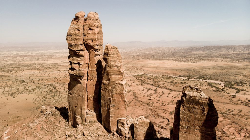 Oude routes en nieuwe avonturen op en rond de rotstorens van Tigray