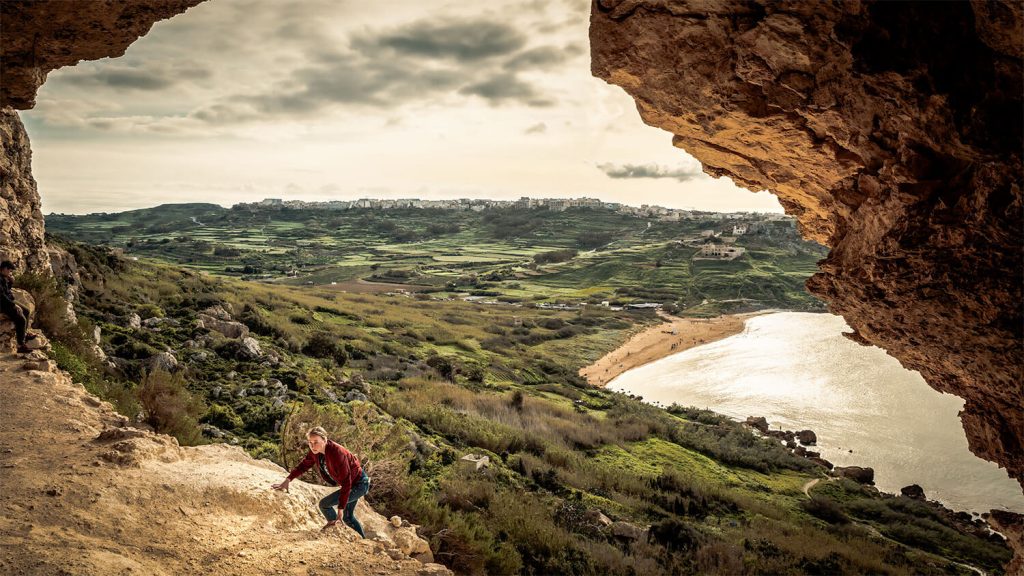 Hiken in Malta, gevormd door wind en water