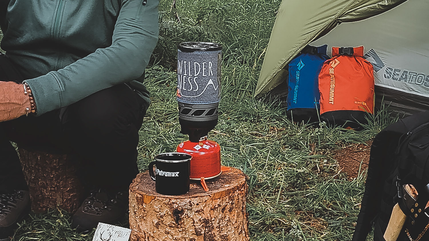 Het Jetboil Flash camping kooktoestel; gasbrander en beker in één