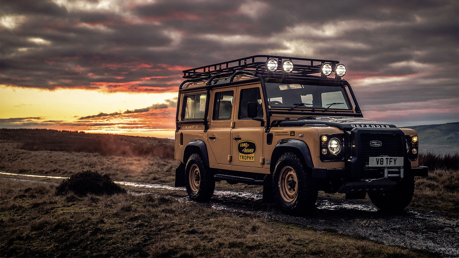 Land Rover Classics bouwt 25 Defender Works V8 Trophy exemplaren