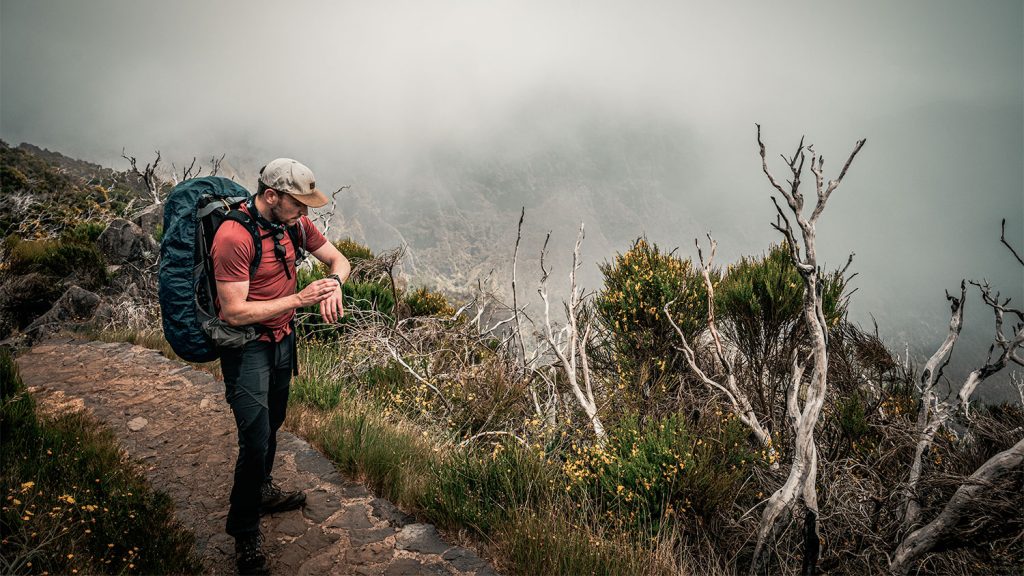 Met de Garmin Fenix 7 Solar door Madeira