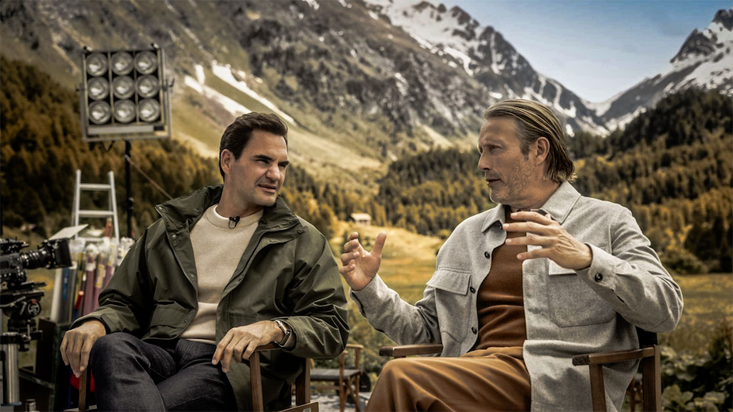 Ontdek de magische Zwitserse herfst met Roger Federer en Mads Mikkelsen