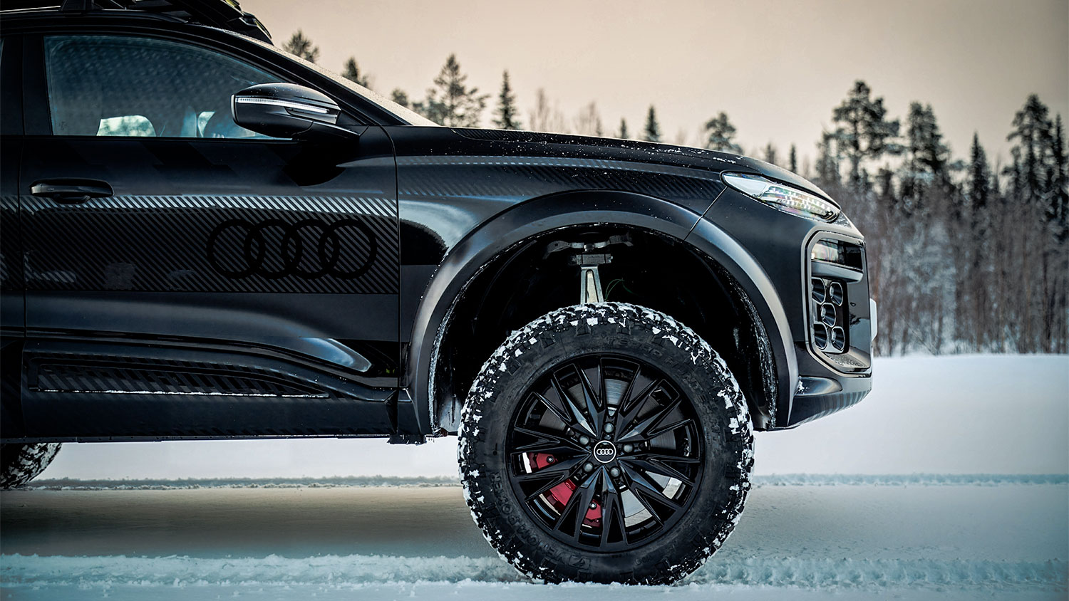 Audi Q6 e-tron Offroad Concept: sustainable adventure without compromise