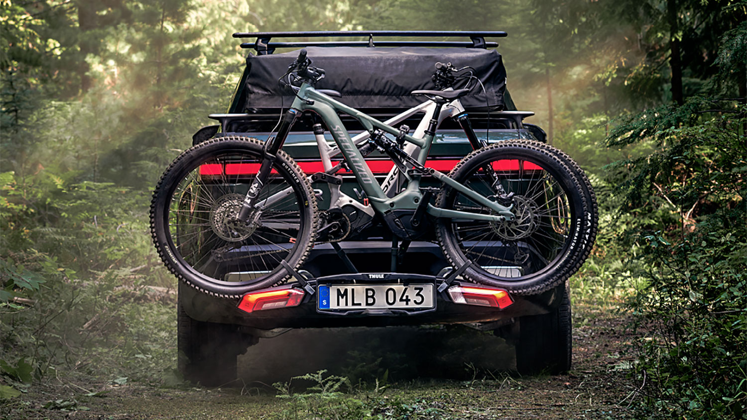 Met de Thule Epos heb je fietsendrager die je weekend niet verpest