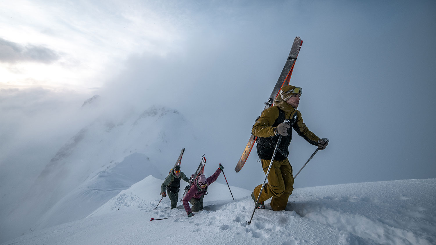 Met het Dynafit Tigard Ski Touring System ga je overal vol gas