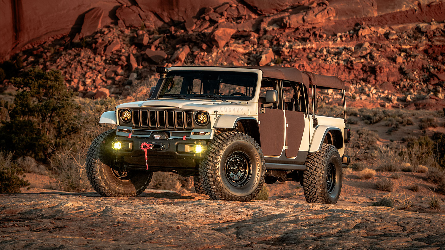 Jeep Convoy Concept: outdoor avontuur met een eerlijke dosis lef