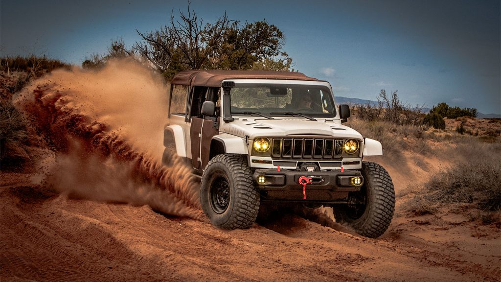Jeep Convoy Concept: outdoor avontuur met een eerlijke dosis lef