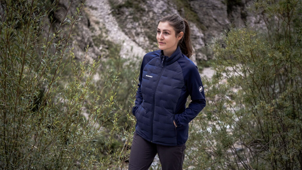 Mammut Sender IN Hybrid Jacket Women: warme hybride jas voor koude bergdagen | Review